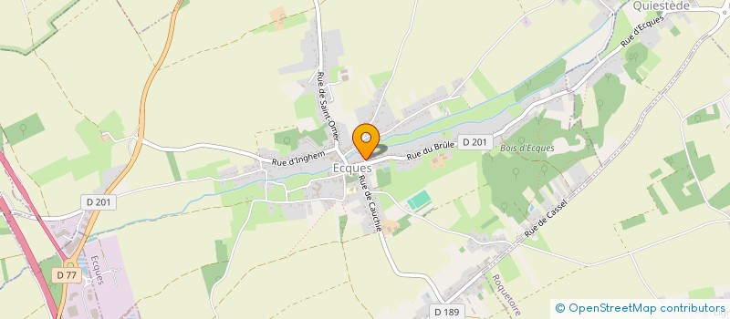 localisation de l'entreprise MONSIEUR JOHAN ROLLAND  ECQUES