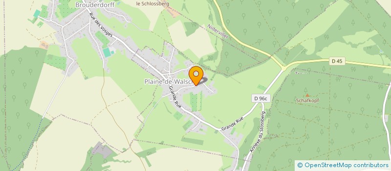 localisation de l'entreprise MONSIEUR JOHAN SAINT REMY  PLAINE-DE-WALSCH