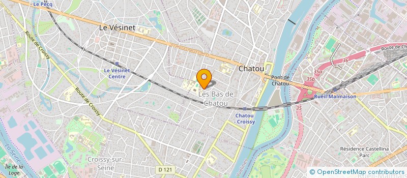 localisation de l'entreprise MONSIEUR JOHAN SALVADOR  CHATOU