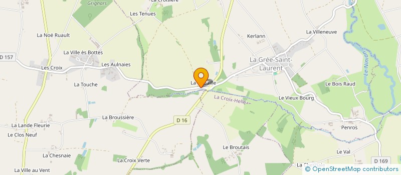 localisation de l'entreprise MONSIEUR JOHAN SAMORI  LA GREE-SAINT-LAURENT