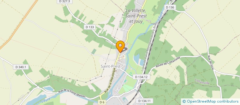 localisation de l'entreprise MONSIEUR JOHAN SAMOYAULT à SAINT-PREST