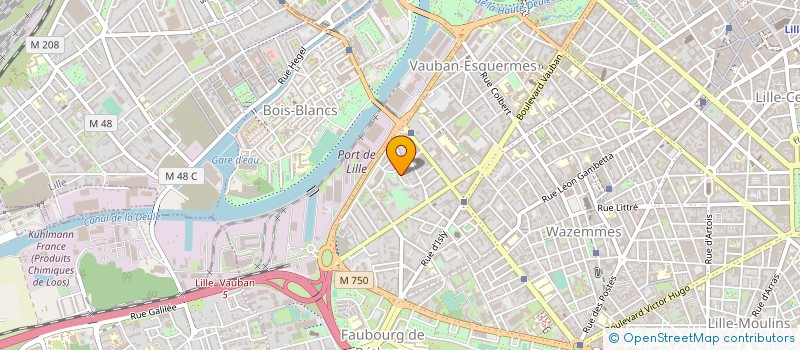 localisation de l'entreprise MONSIEUR JOHAN SCHECK  LILLE