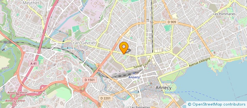 localisation de l'entreprise MONSIEUR JOHAN SIINO à ANNECY