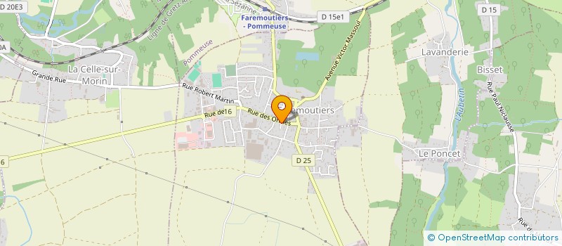 localisation de l'entreprise MONSIEUR JOHAN SOARES  FAREMOUTIERS