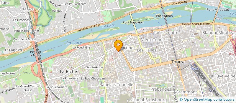 localisation de l'entreprise MONSIEUR JOHAN SOUFFLET à TOURS