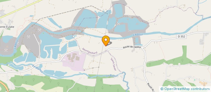 localisation de l'entreprise MONSIEUR JOHAN STEHLY  MONTGAILLARD