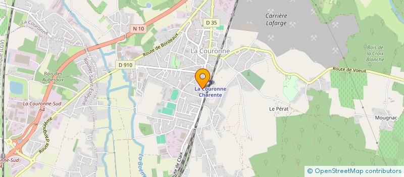 localisation de l'entreprise MONSIEUR JOHAN SUCCINGEAS à LA COURONNE