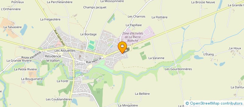 localisation de l'entreprise MONSIEUR JOHAN TELLIER à BEAUPREAU-EN-MAUGES
