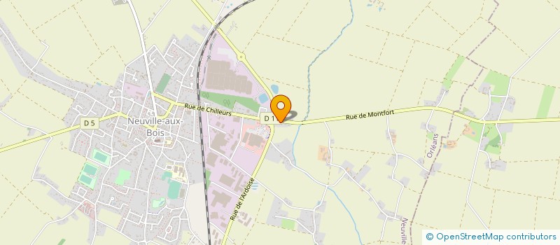 localisation de l'entreprise MONSIEUR JOHAN THIERRY à NEUVILLE-AUX-BOIS