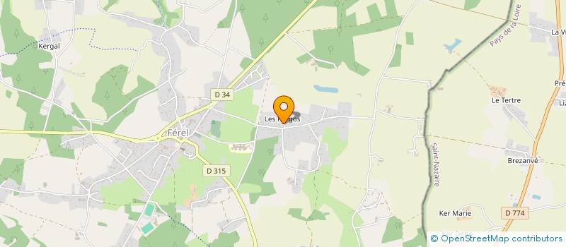 localisation de l'entreprise MONSIEUR JOHAN THOBIE  FEREL