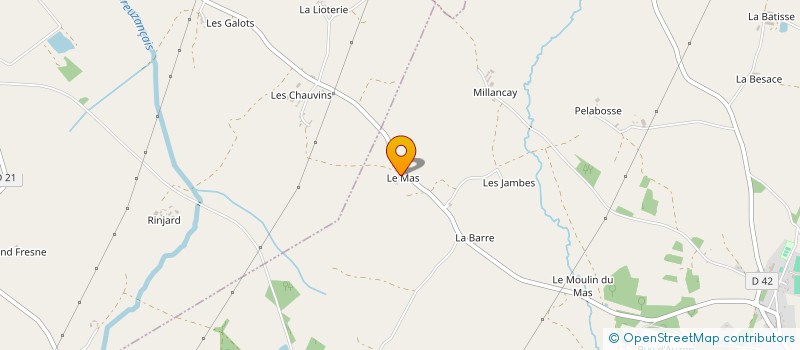 localisation de l'entreprise MONSIEUR JOHAN TRIQUOIRE à CLUIS