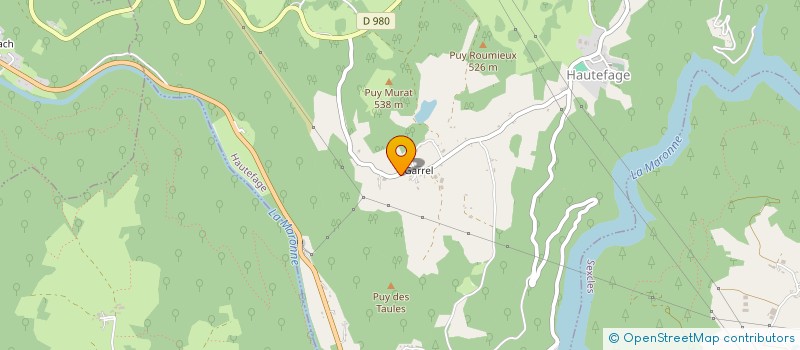 localisation de l'entreprise MONSIEUR JOHAN VALEIX  HAUTEFAGE