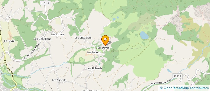 localisation de l'entreprise MONSIEUR JOHAN VALENTIN  SAINT-BONNET-EN-CHAMPSAUR