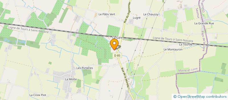 localisation de l'entreprise MONSIEUR JOHAN VAN DER VOORT  VARENNES-SUR-LOIRE