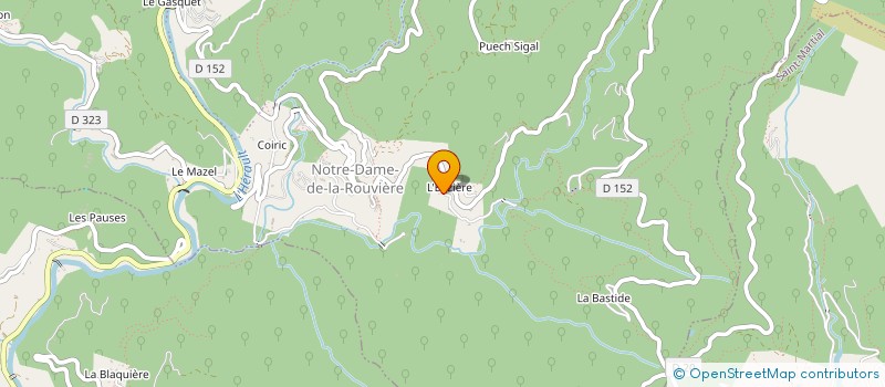 localisation de l'entreprise MONSIEUR JOHAN VAN LIERDE  VAL-D'AIGOUAL