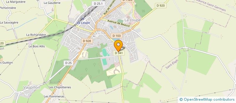 localisation de l'entreprise MONSIEUR JOHAN VAUTERIN à LA LOUPE