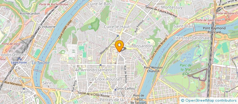 localisation de l'entreprise MONSIEUR JOHAN VELAIDOMESTRY  CALUIRE-ET-CUIRE