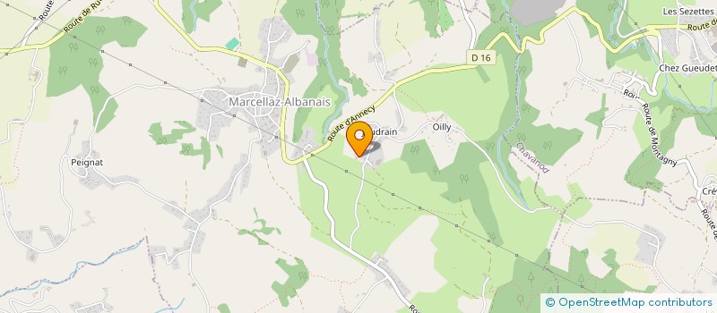 localisation de l'entreprise MONSIEUR JOHAN VEYRAT CHARVILLON à MARCELLAZ-ALBANAIS