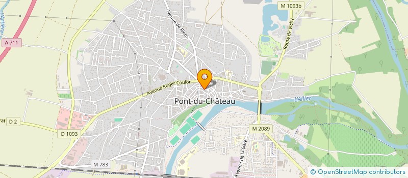 localisation de l'entreprise MONSIEUR JOHAN VIEVILLE  PONT-DU-CHATEAU