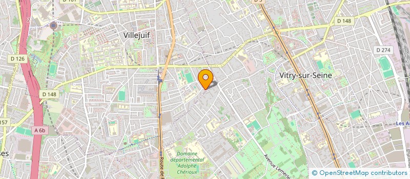 localisation de l'entreprise MONSIEUR JOHANN ARCHAMBAULT  VILLEJUIF