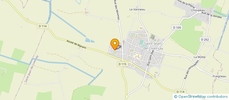 localisation de l'entreprise MONSIEUR JOHANN BAJAUD  SAINT-JEAN-DE-LIVERSAY