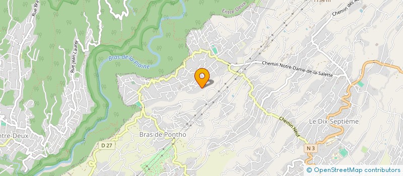 localisation de l'entreprise MONSIEUR JOHANN BAZALINE  LE TAMPON