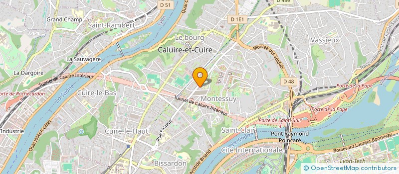 localisation de l'entreprise MONSIEUR JOHANN BAZZO à CALUIRE-ET-CUIRE