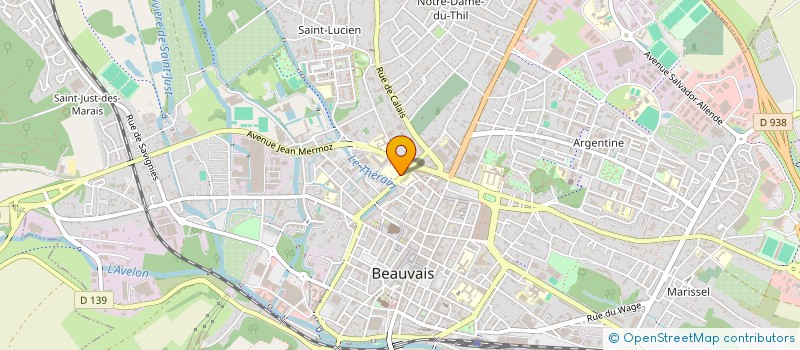 localisation de l'entreprise MONSIEUR JOHANN BIZET à BEAUVAIS