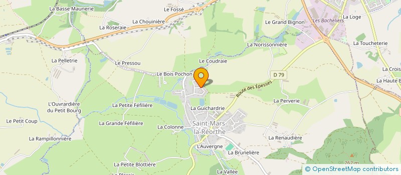 localisation de l'entreprise MONSIEUR JOHANN BLANCHET à SAINT-MARS-LA-REORTHE