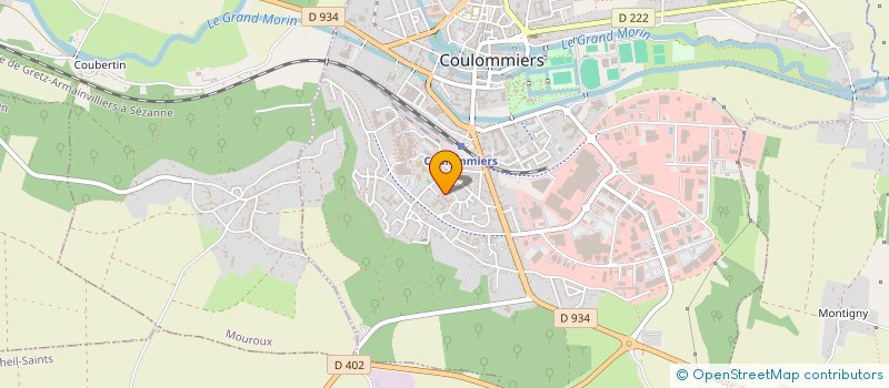 localisation de l'entreprise MONSIEUR JOHANN BONNET à COULOMMIERS