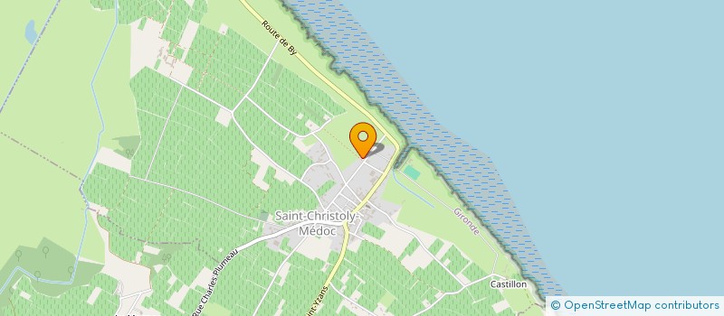 localisation de l'entreprise MONSIEUR JOHANN BONNEVEAU  SAINT-CHRISTOLY-MEDOC