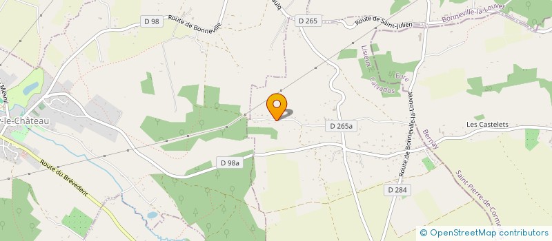 localisation de l'entreprise MONSIEUR JOHANN BOURDERE  LE FAULQ