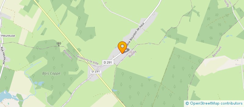 localisation de l'entreprise MONSIEUR JOHANN BOURGEOIS  LANDOUZY-LA-VILLE