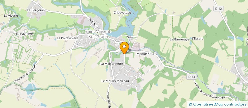 localisation de l'entreprise MONSIEUR JOHANN BROCARD  SAINT-VINCENT-SUR-GRAON