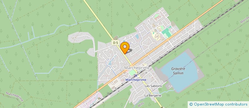 localisation de l'entreprise MONSIEUR JOHANN CHANTEAU  MARCHEPRIME