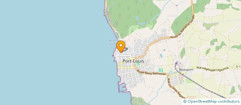 localisation de l'entreprise MONSIEUR JOHANN CHARLES  PORT-LOUIS