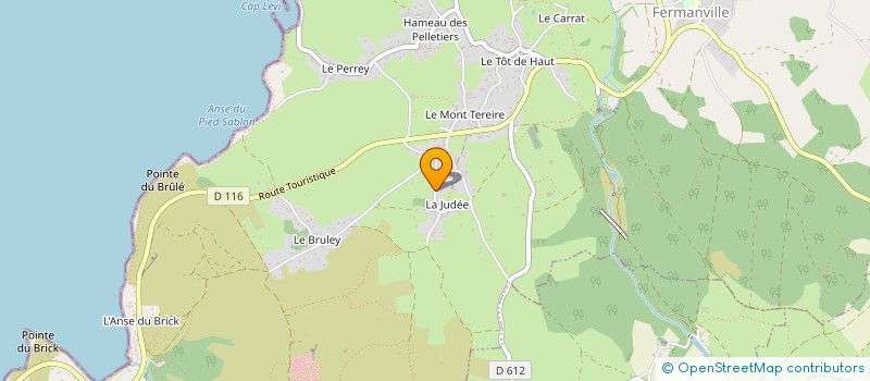 localisation de l'entreprise MONSIEUR JOHANN DAIREAUX-RICHARD  FERMANVILLE