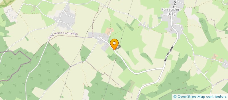 localisation de l'entreprise MONSIEUR JOHANN DEGRAVE  PUISEUX-EN-BRAY