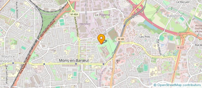 localisation de l'entreprise MONSIEUR JOHANN DERGHAL  MONS-EN-BARUL