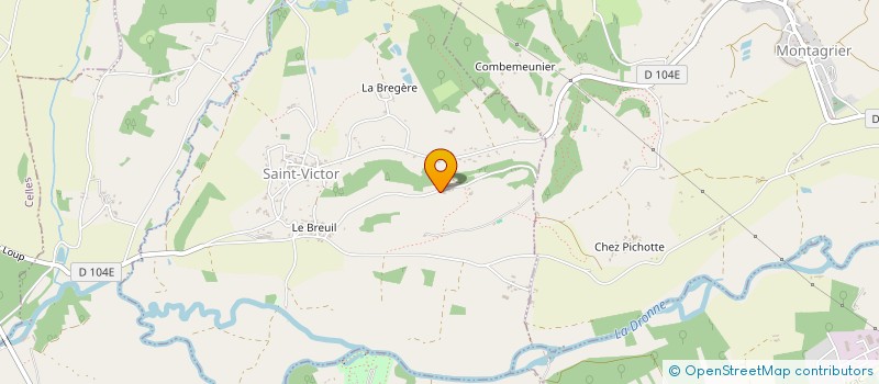 localisation de l'entreprise MONSIEUR JOHANN DESPORT  SAINT-VICTOR