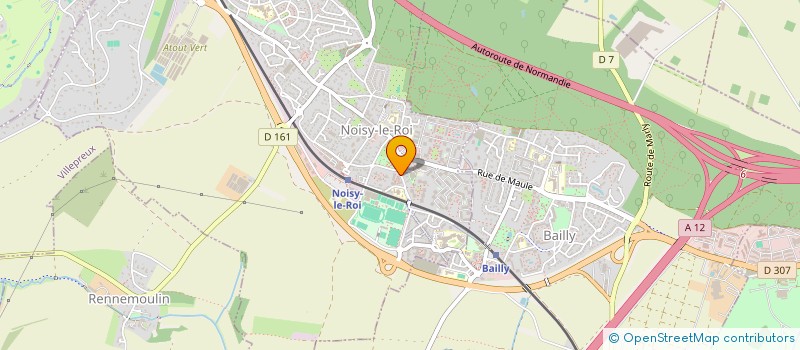 localisation de l'entreprise MONSIEUR JOHANN DESROCHES  NOISY-LE-ROI