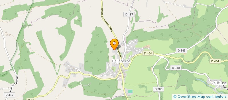 localisation de l'entreprise MONSIEUR JOHANN DEVAUX  CHAMESEY