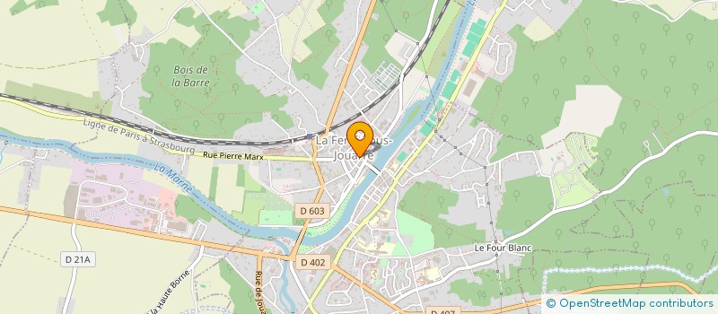 localisation de l'entreprise MONSIEUR JOHANN DIONNET à LA FERTE-SOUS-JOUARRE