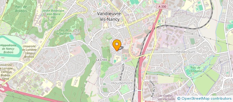 localisation de l'entreprise MONSIEUR JOHANN DOS SANTOS GONCALVES  VANDUVRE-LES-NANCY