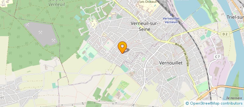 localisation de l'entreprise MONSIEUR JOHANN DURIEZ-MISE à VERNOUILLET