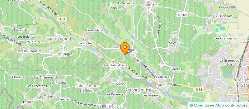 localisation de l'entreprise MONSIEUR JOHANN FALCIOLA  CHANES