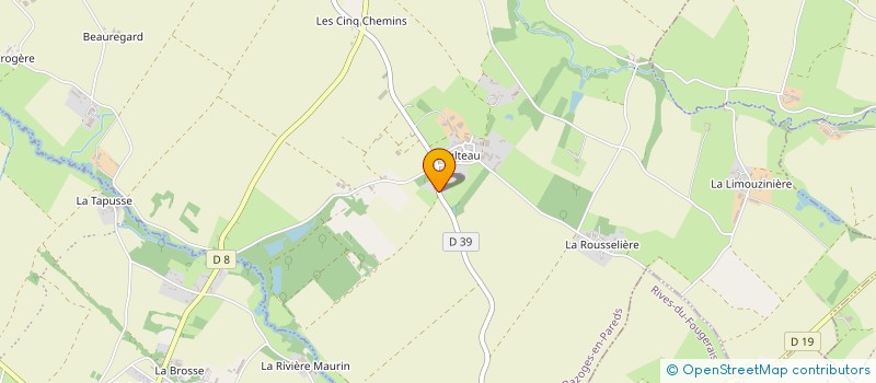 localisation de l'entreprise MONSIEUR JOHANN FAUSSOT  BAZOGES-EN-PAREDS