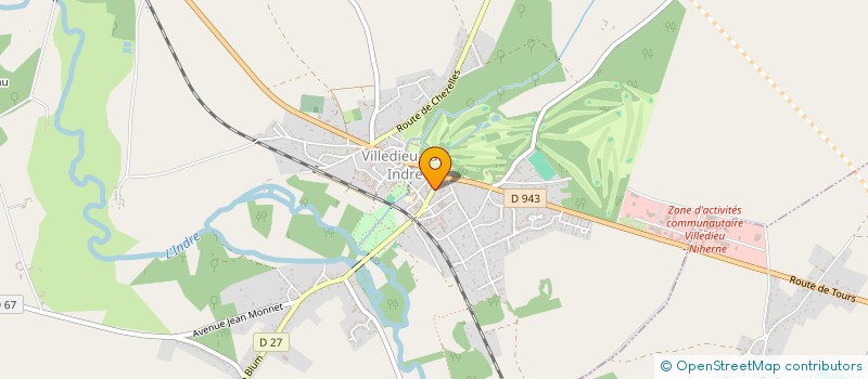 localisation de l'entreprise MONSIEUR JOHANN FIRMIN à VILLEDIEU-SUR-INDRE