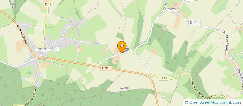 localisation de l'entreprise MONSIEUR JOHANN FONTENAIS  MESNIERES-EN-BRAY