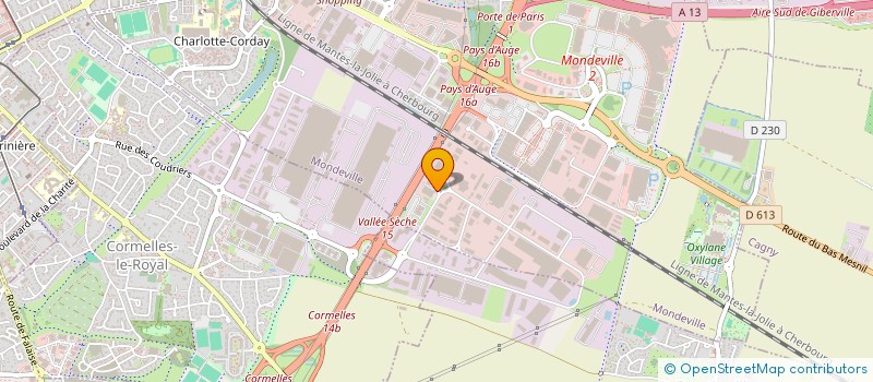 localisation de l'entreprise MONSIEUR JOHANN FORSTER  MONDEVILLE